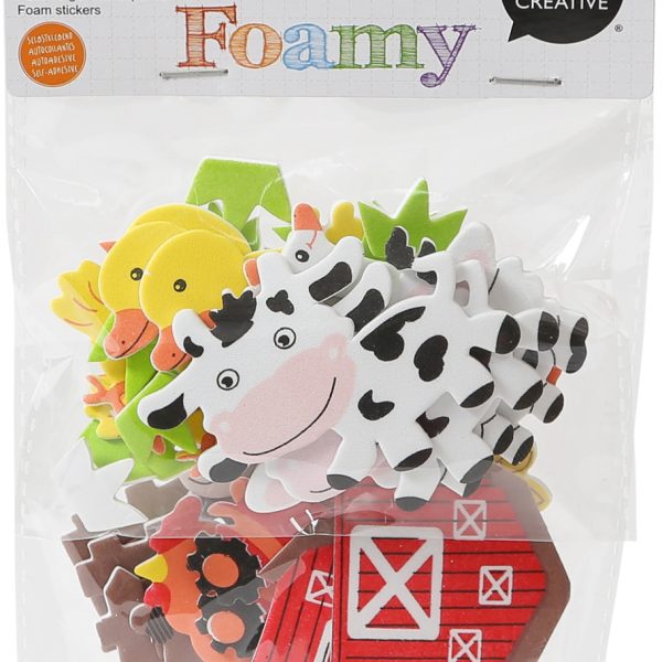 I AM CREATIVE Foamy 4019.36 Farm II, 29 Stück