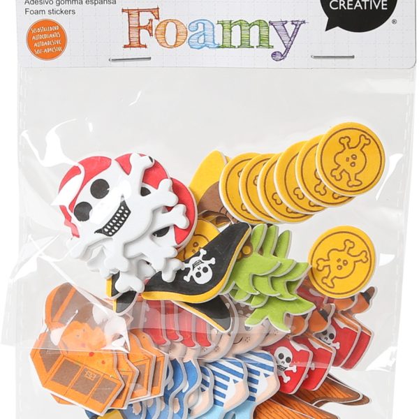 I AM CREATIVE Foamy 4019.51 Pirat, 36 Stück
