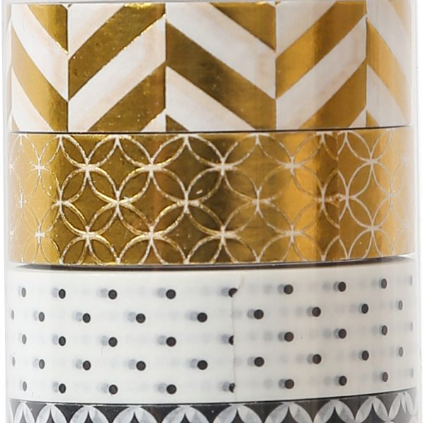 I AM CREATIVE Washi Tape Set 6 4085.113 15mmx5m 5 Stück