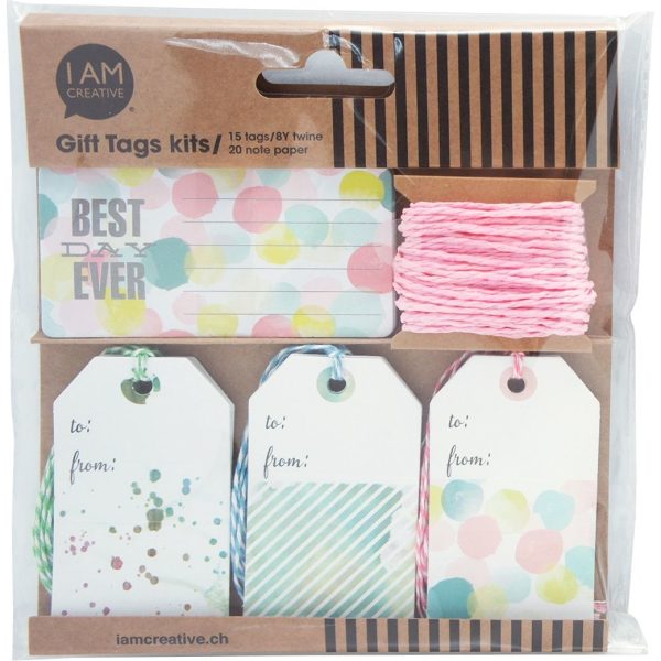 I AM CREATIVE Geschenkanhängerset 4087.98 36 teilig