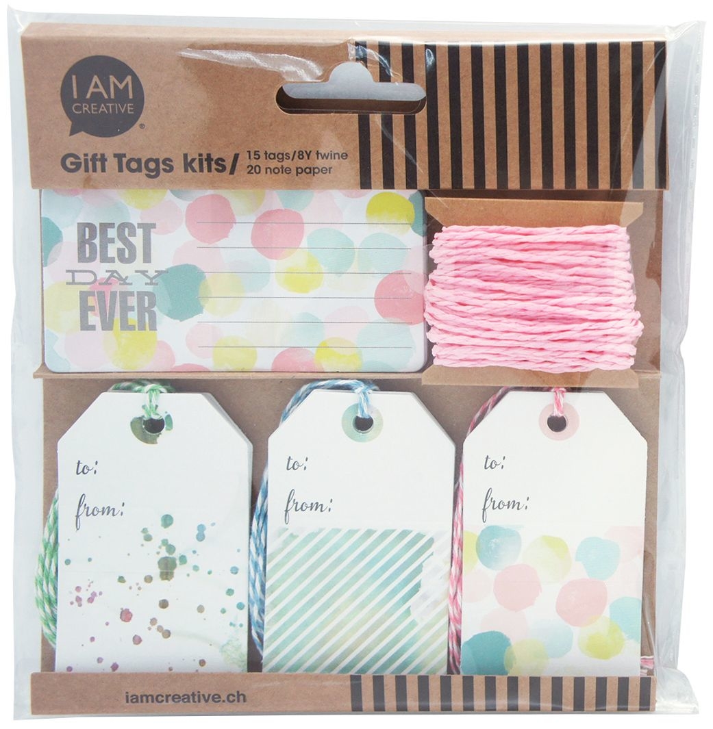 SONY DSC I AM CREATIVE Geschenkanhängerset 4087.98 36 teilig – Hochwertig & günstig bei ShopDeca