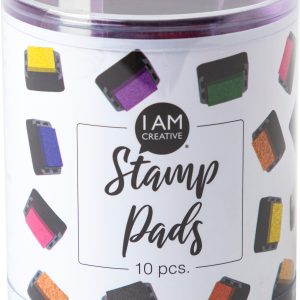 I AM CREATIVE Stempelkissen 4093 assortiert 10 Stück