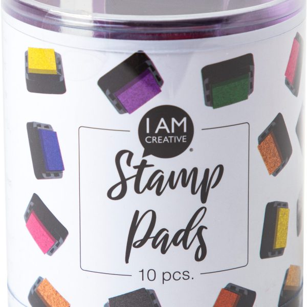 I AM CREATIVE Stempelkissen 4093 assortiert 10 Stück