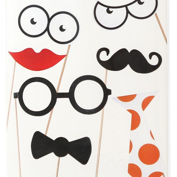 I AM CREATIVE Party Props-Sticks, 20cm 6010.22 8 Stück