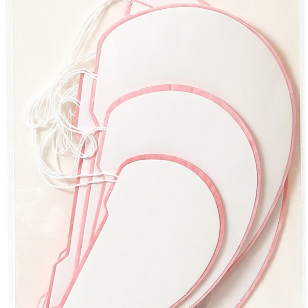 I AM CREATIVE Paperballs,Herz u. Rund,rosa 6010.956 6 Stück