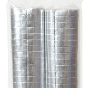 I AM CREATIVE Luftschlange, silber met. 6010.984 2 Stück