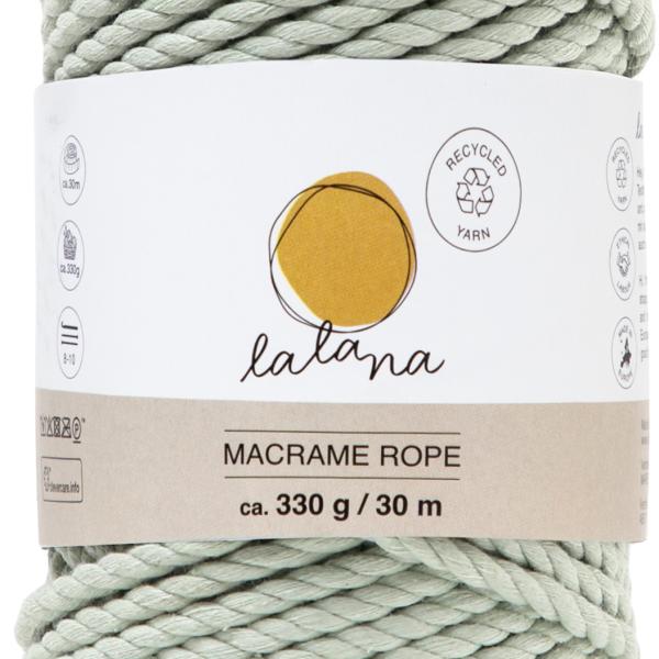 I AM CREATIVE Macrame Rope 6205.24 little green, 5mm, 330g