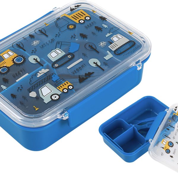 I-DRINK Lunch Box mit Löffel + Gabel ID2018 Truck