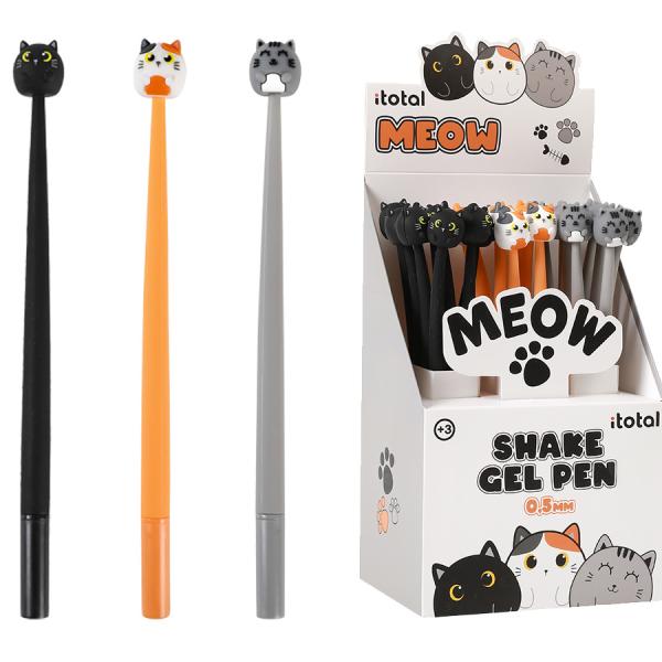 I-TOTAL Gelschreiber Cat XL1164B flexibel, assortiert