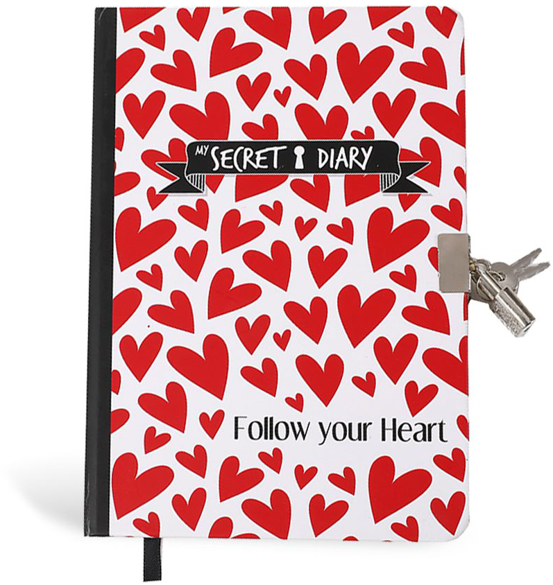 I-TOTAL-XL1821B-8059037070014 I-TOTAL Tagebuch Follow your heart XL1821B Follow your heart, dotted – Hochwertig & günstig bei ShopDeca