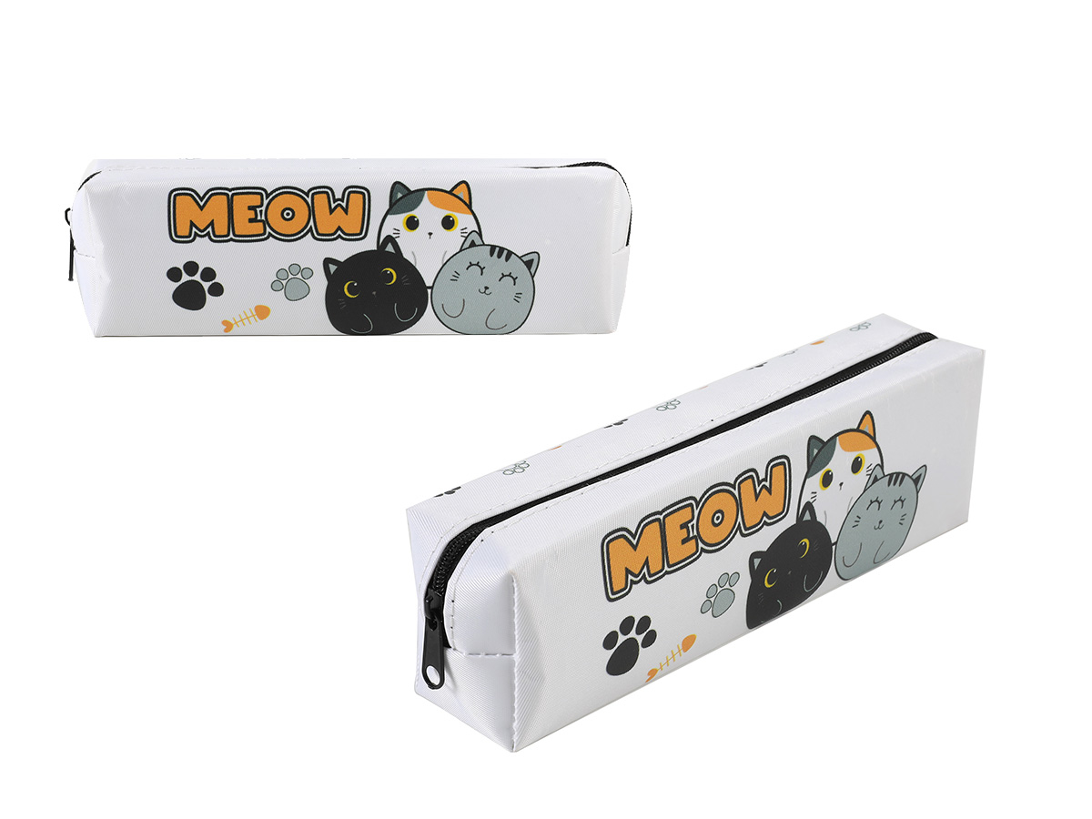 I-TOTAL-XL1927-8057711462056 I-TOTAL Schlamperetui 19x5x5cm XL1927 Cat – Hochwertig & günstig bei ShopDeca