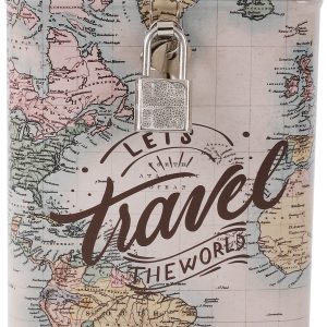 I-TOTAL Sparkasse mit Schloss XL2016 Travel 15.3x10.6x10.6cm