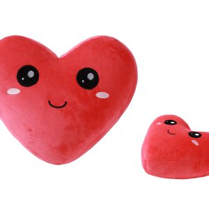 I-TOTAL Kissen Herz XL2208I rot 33x28cm