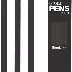 I-TOTAL Ersatzminen XL2304 löschbar, schwarz 3 Stück