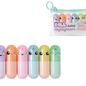 I-TOTAL Textmarker mini XL2306E Gesicht 6 Farben