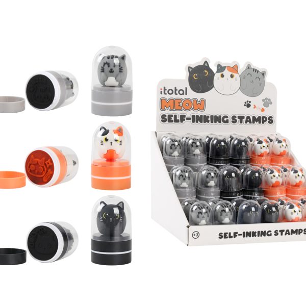 I-TOTAL Stempel Katzen XL2510 assortiert