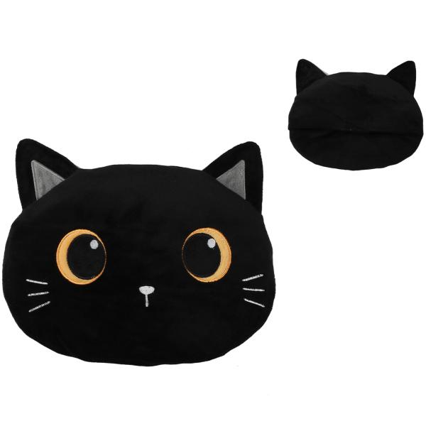 I-TOTAL Wärmekissen 26x18cm XL2630A Black Cat