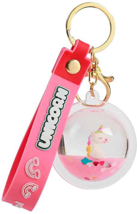 Print I-TOTAL Schlüsselanhänger Kugel XL2793C Unicorn pink – Hochwertig & günstig bei ShopDeca