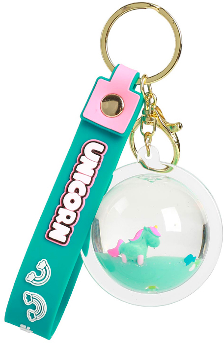 Print I-TOTAL Schlüsselanhänger Kugel XL2793D Unicorn mint – Hochwertig & günstig bei ShopDeca