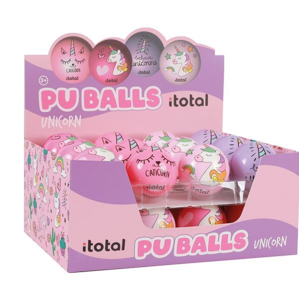 I-TOTAL Antistress Ball XL2802 Unicorn, assortiert