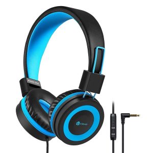 ICLEVER Wired Kids Headphones C01-1702N-31 HS14, 3,5mm, Mic, black/blue