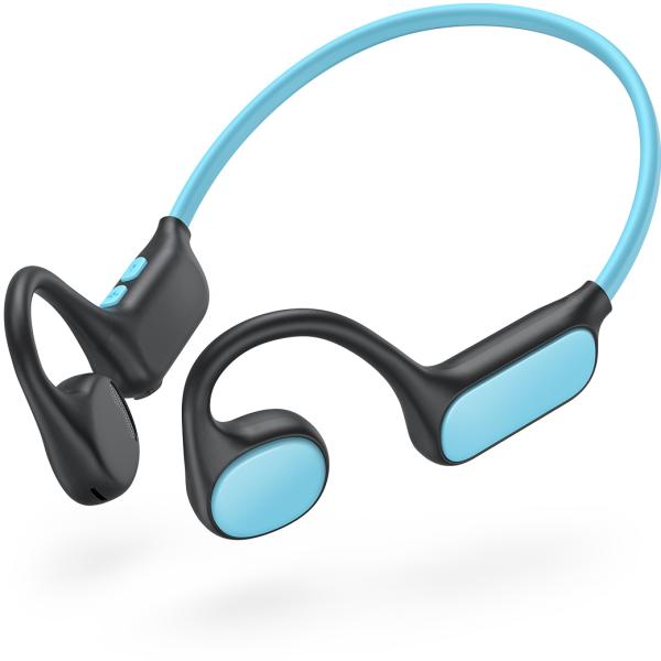 ICLEVER Kids Air Conduction Headphones C01-2589N-01 OWS01, BT, blue/black