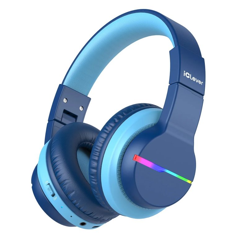 ICLEVER Kids Bluetooth Headphones C03-1702N-30 BTH12, LED, 55h, blue