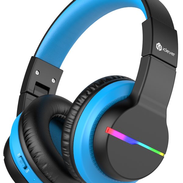 ICLEVER Kids Bluetooth Headphones C03-1702N-32 BTH12, LED, 55h, black