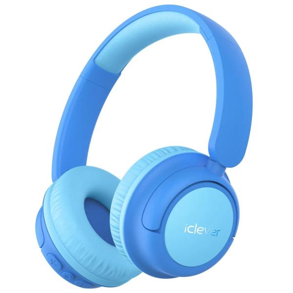 ICLEVER Kids Bluetooth Headphones C10-1702N-11 BTH22, 60h, blue