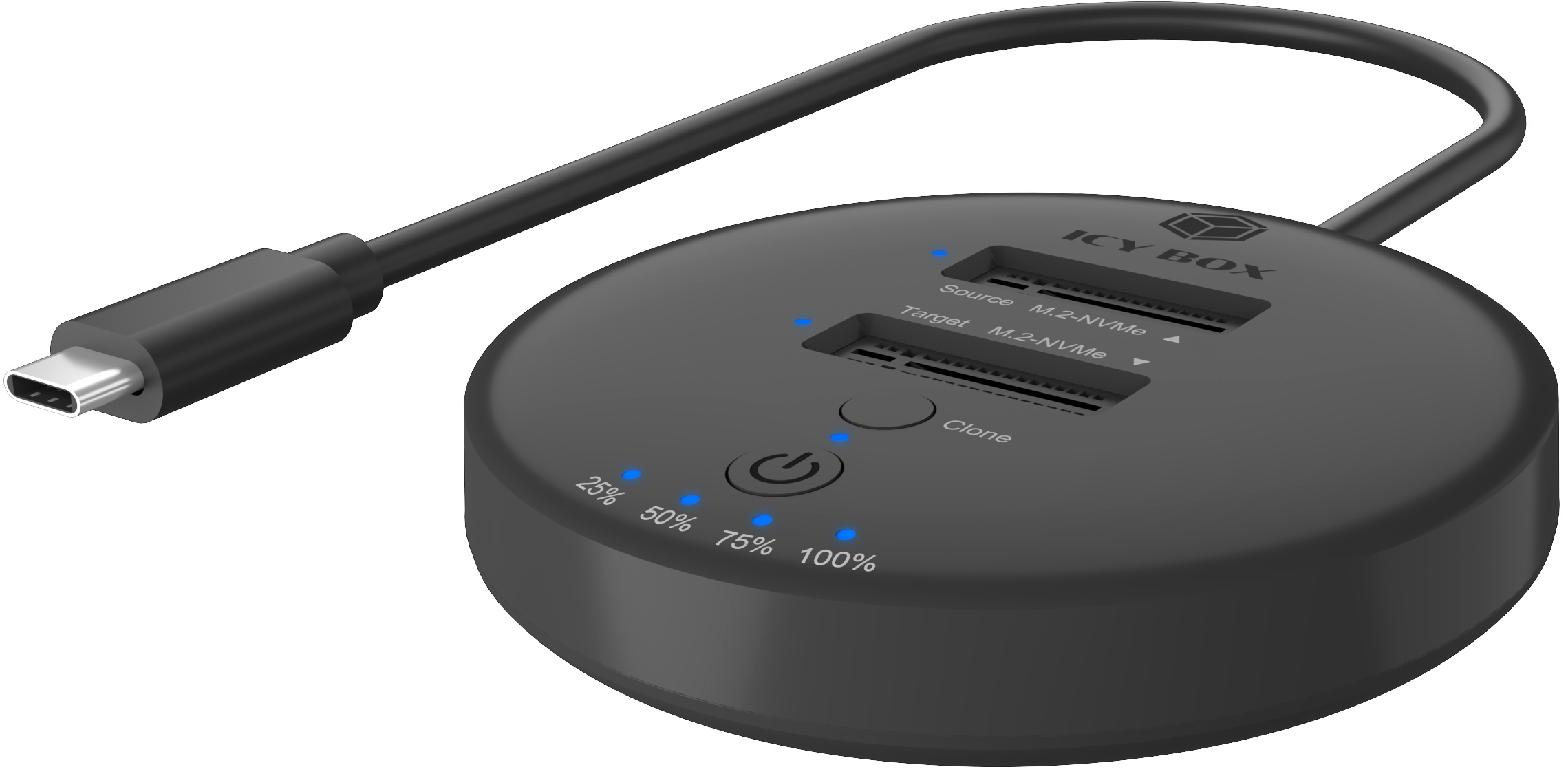 ICY-BOX-IB-1612MCL-C31-4250078175117 ICY BOX Clone & DockingStation for IB-1612MCL-C31 2x M.2 NVMe SSD – Hochwertig & günstig bei ShopDeca