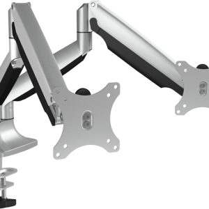 ICY BOX Moitorständer für 2 Monitore IB-MS504-T 32 Zoll silver/black