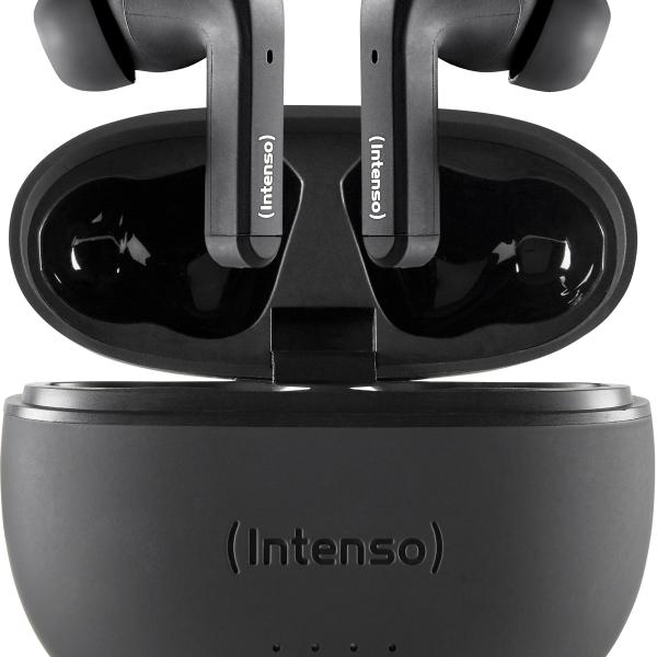 INTENSO Black Buds Wirel. Earphones 3720300 T300A, ANC, black