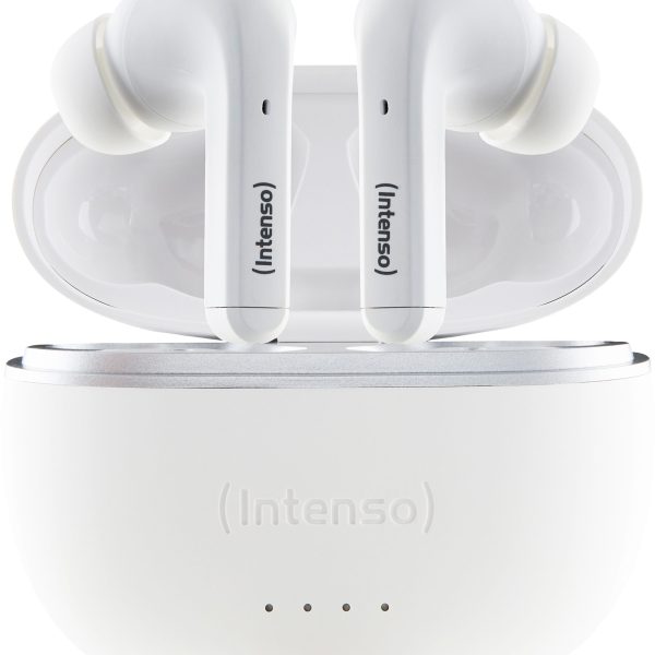 INTENSO White Buds Wirel. Earphones 3720302 T302A, ANC, white