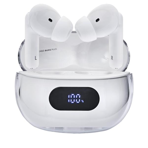 INTENSO Buds Plus Wirel. Earphones 3720312 T312AE, ANC, white