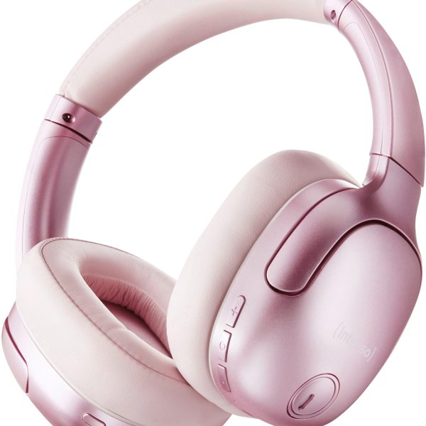 INTENSO Overear Headphones TWS 3740403 Bluetooth, Hybrid ANC Rose