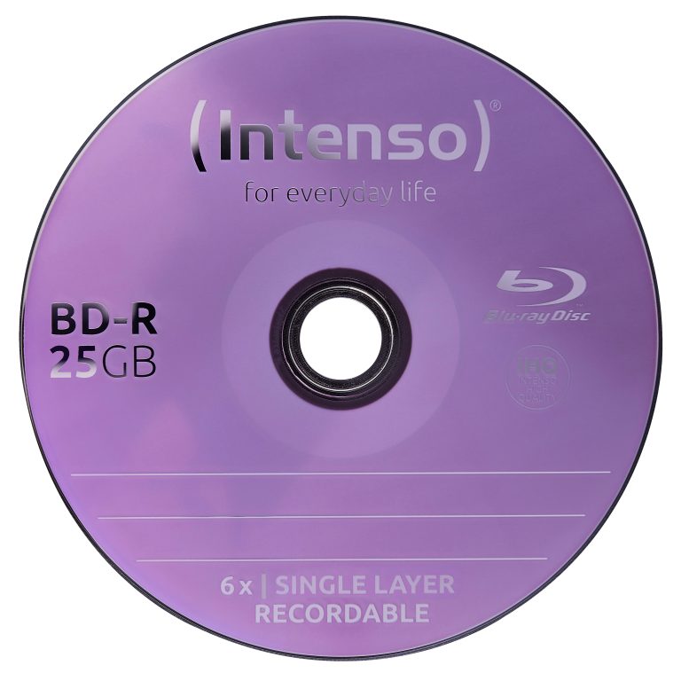 INTENSO Blue-ray 25 GB, 6x, Record. 5001115 Cake Box 50 Discs
