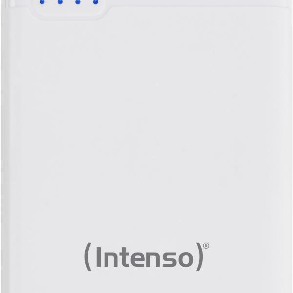 INTENSO Powerbank XS5000, white 7313522 5000 mAh, USB-A, USB-C