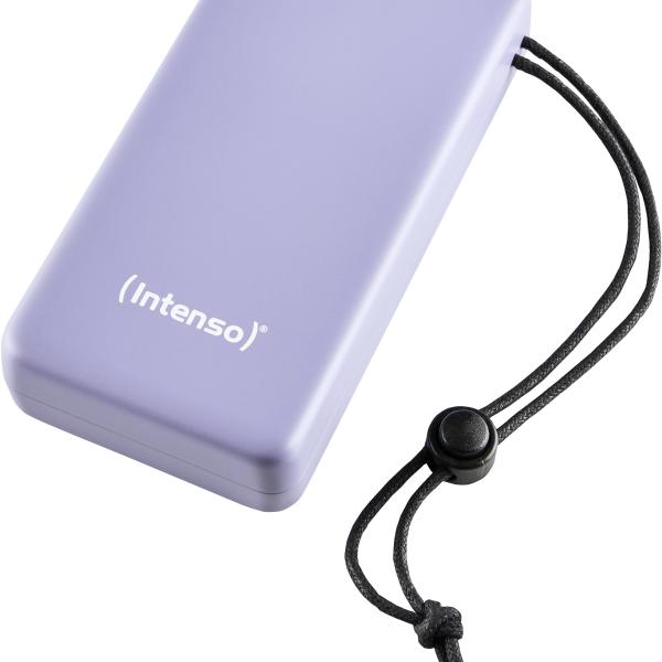 INTENSO Powerbank F20000, purple 7332053 20000 mAh, USB-A, USB-C