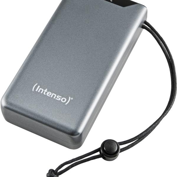 INTENSO Powerbank F20000, grey 7332054 20000 mAh, USB-A, USB-C