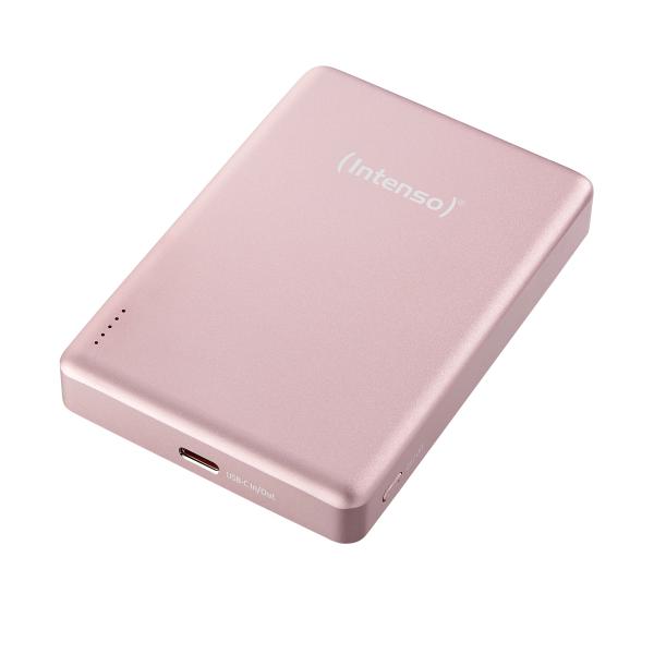 INTENSO Powerbank MW10000 10000 mAh 7344033 Magnetic Wireless rose