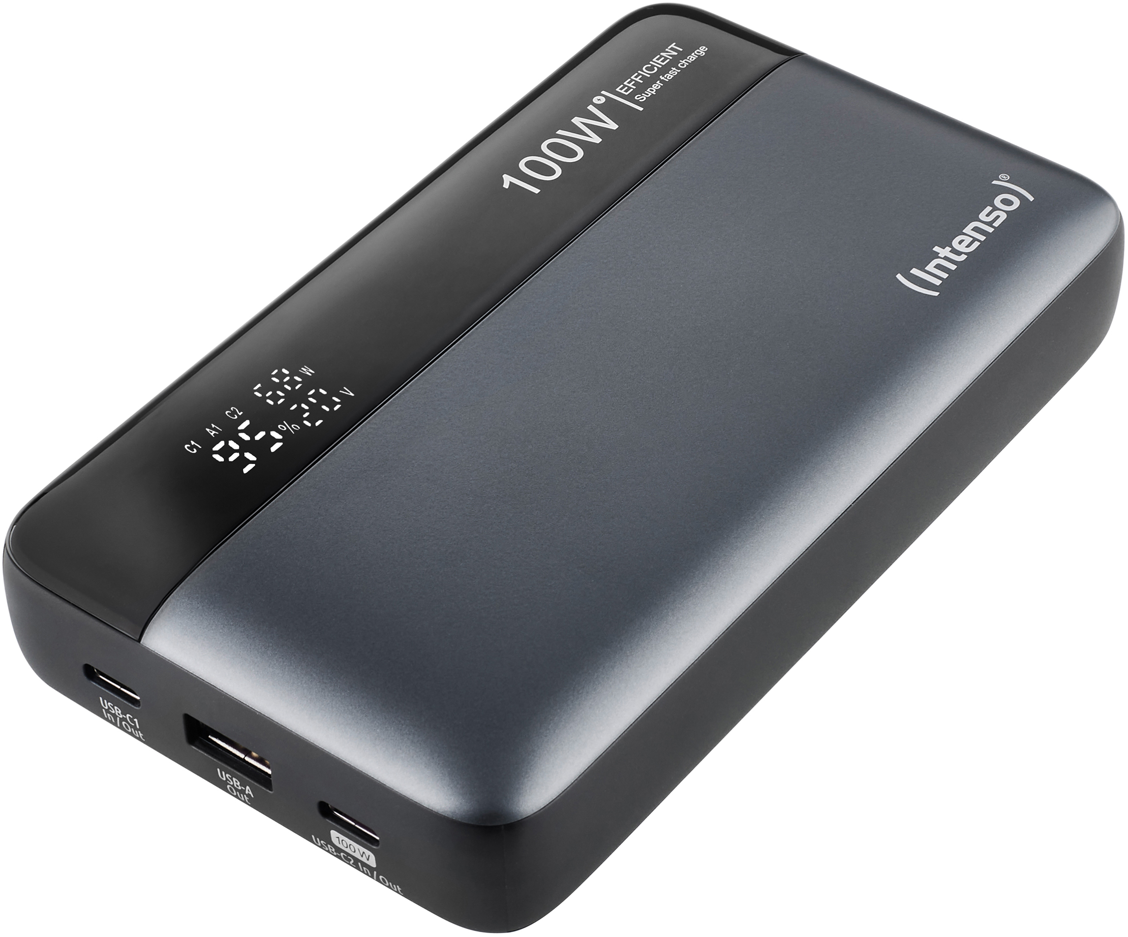 INTENSO-7350050-4034303035311 INTENSO Powerbank 100W HE20000 7350050 20000 mAh grey-black – Hochwertig & günstig bei ShopDeca