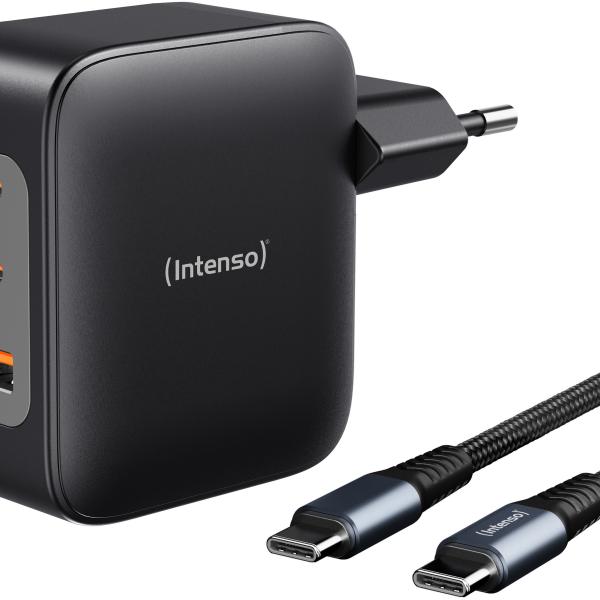 INTENSO Power Adapter W110ACC Charger 7810010 100W, 2x USB-C, 1x USB-A