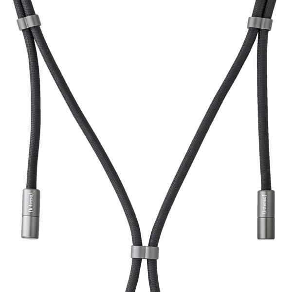 INTENSO Phone Lanyard Charg.Data Cable 7991000 2x USB-C, up to 1.65m black