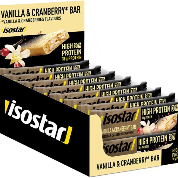 ISOSTAR High Protein VanillaCranberry 402191413 55g, 16 Stk.