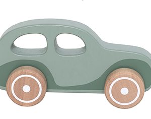 JABADABADO Retro Familienauto 14x4x7cm C2552 grün