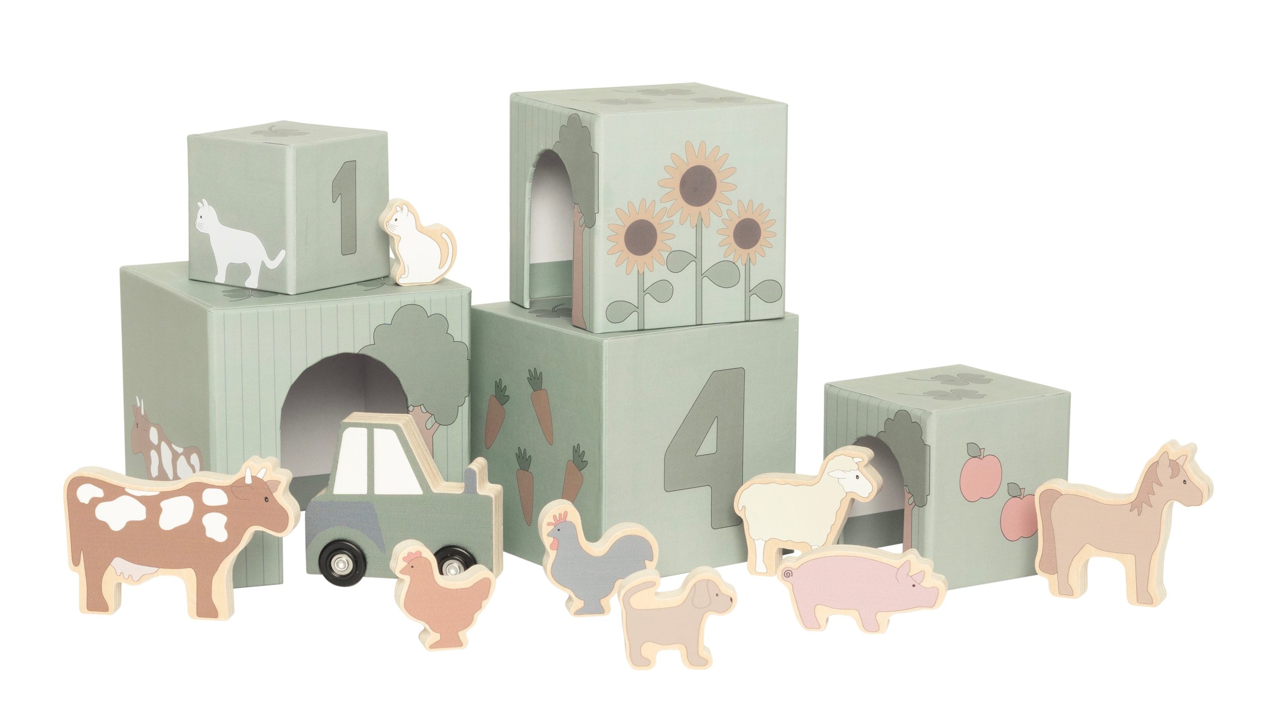 JABADABADO-C2568-7332599025687 JABADABADO Stapelspiel C2568 Farm – Hochwertig & günstig bei ShopDeca