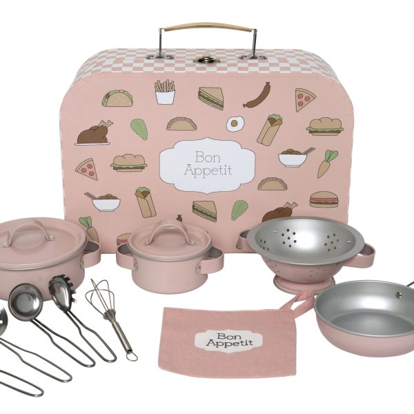 JABADABADO Küchenset 29x20x9cm G12026 Bon Apetit, pink