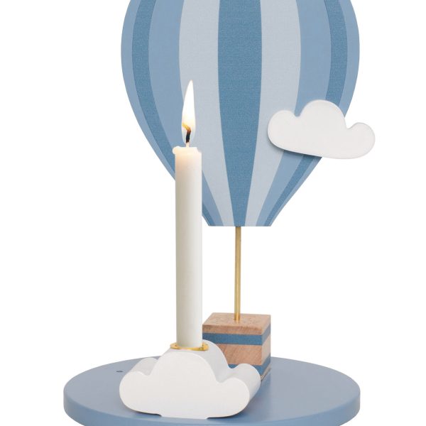 JABADABADO Geburtstagsdekoration 15x15cm T324 Luftballon blau