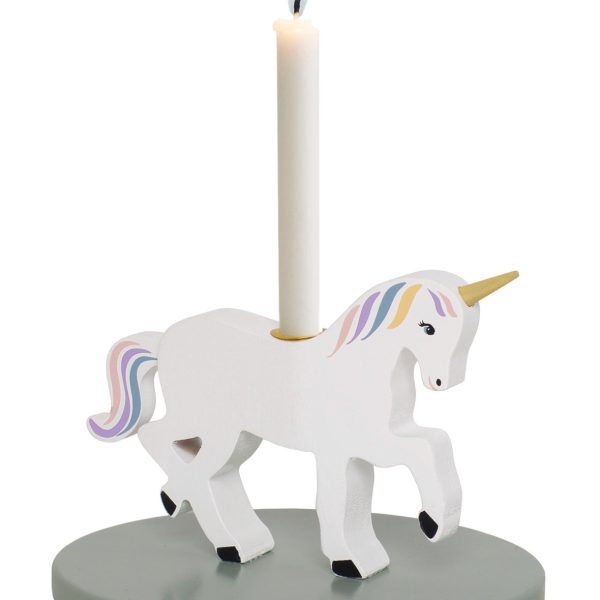 JABADABADO Geburtstagsdekorationb 15x15cm T327 Einhorn