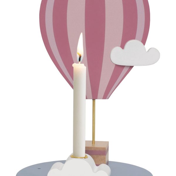 JABADABADO Geburtstagsdekoration 15x15cm T329 Luftballon pink